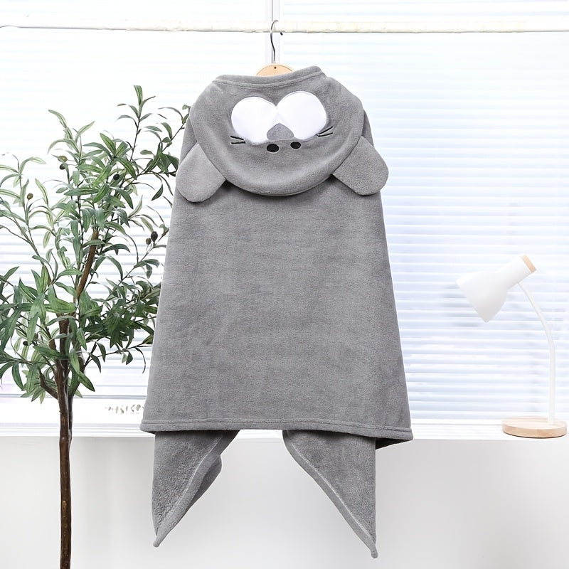 [Serviette cape pour enfants] 1 pc Serviette de Bain en Forme de Dessin — Monptitlou