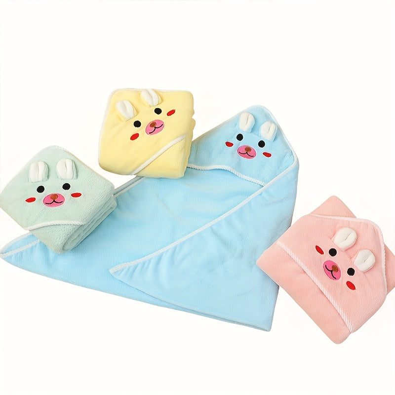 Serviette de bain pour bébé style peignoir pour rester au chaud pendant — Monptitlou