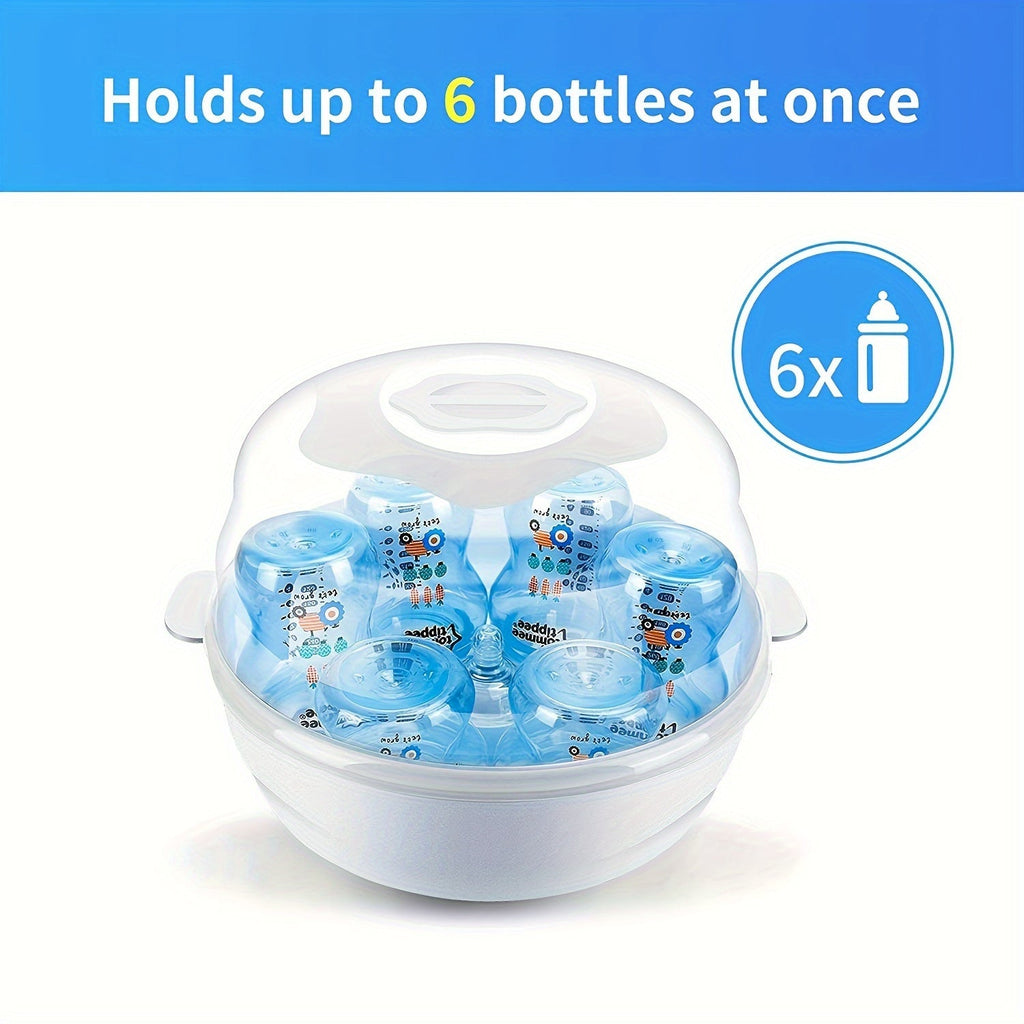 Stérilisateur vapeur micro-ondes bouteille, boîte de désinfection — Monptitlou
