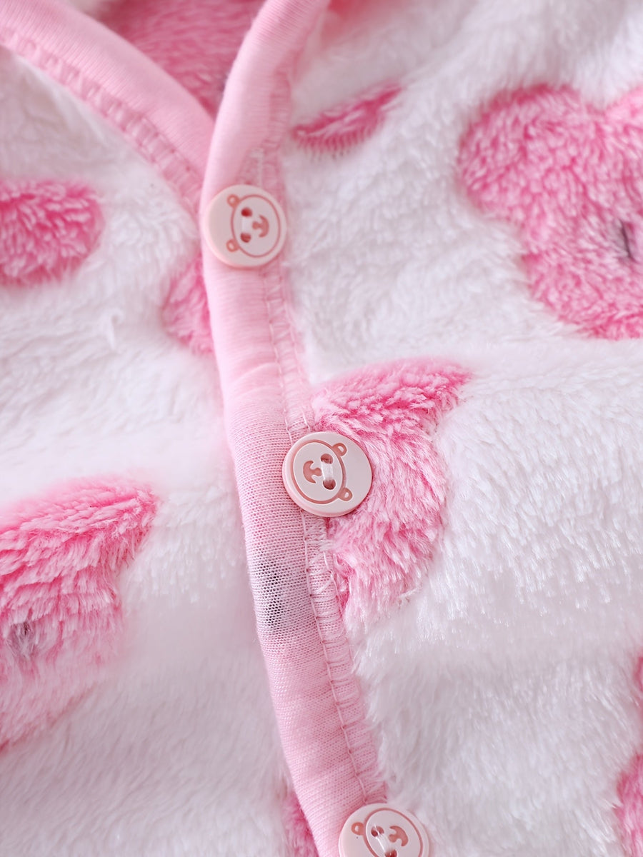 [Vêtements Noël bébé] Tenue Sherpa Ours Mignon pour Bébé Garçon — Monptitlou