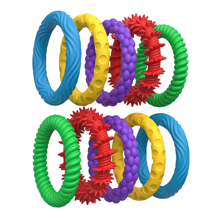 Bracelets sensoriels en silicone pour enfants et adultes — Monptitlou