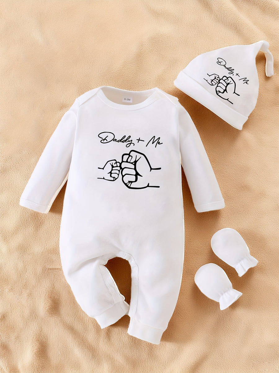 Nouveau Body Bébé "New Daddy+Me" avec Impression de Lettres — Monptitlou