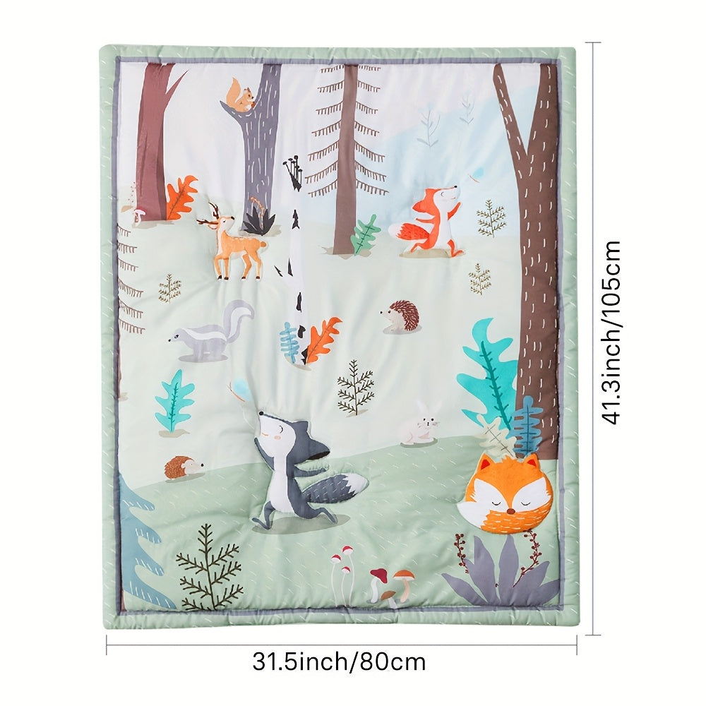 Couette 1 pièce avec imprimé animaux des bois — Monptitlou Image