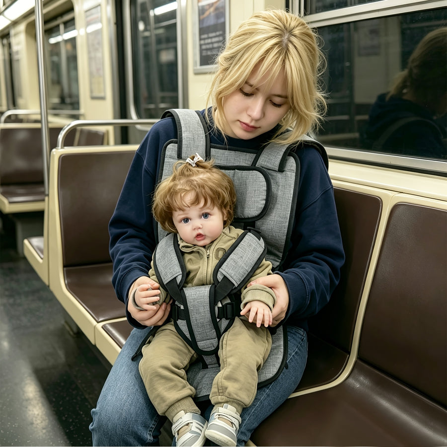 Porte-bébé dos pour voyage de maman — Monptitlou