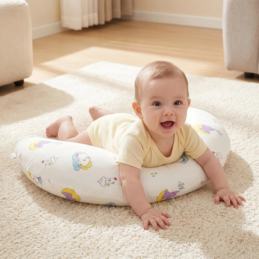 Oreiller de grossesse en forme de C Moon Pillow — Monptitlou