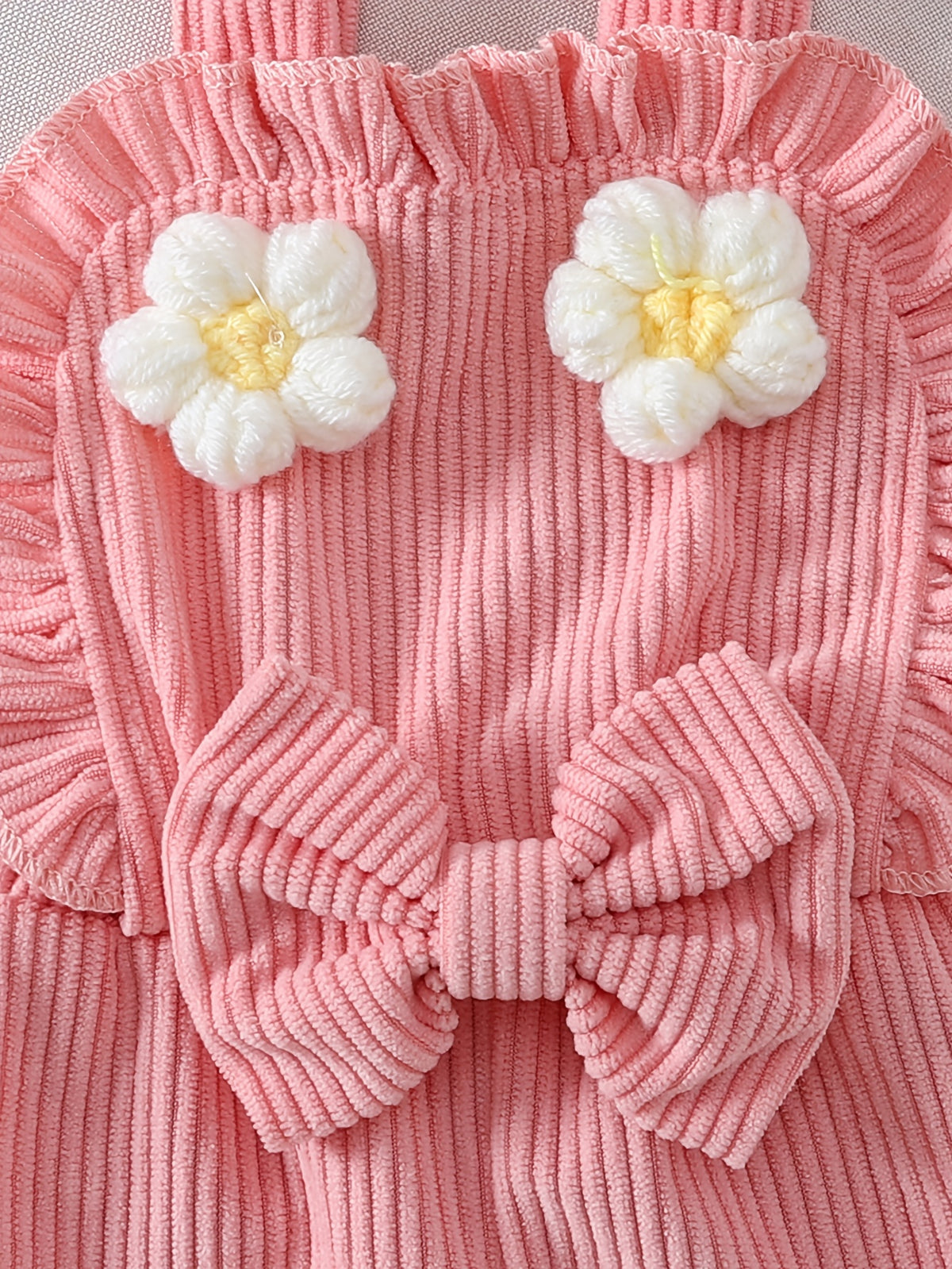 Ensemble deux pièces pour bébé fille tendance : haut à manches à — Monptitlou Image
