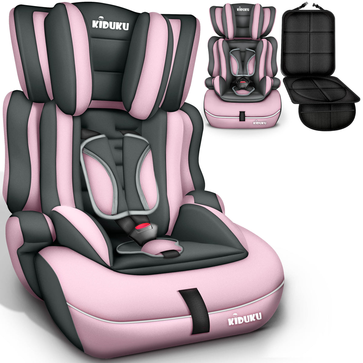 KIDUKU® Siège auto enfant 9-36 kg (1-12 ans) avec coussin pour siège — Monptitlou Image