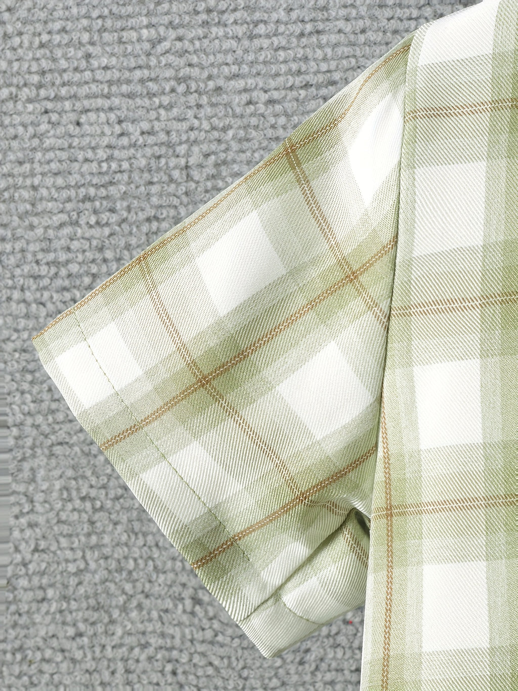 Ensemble de chemise d'été à manches courtes avec col et boutons pour — Monptitlou