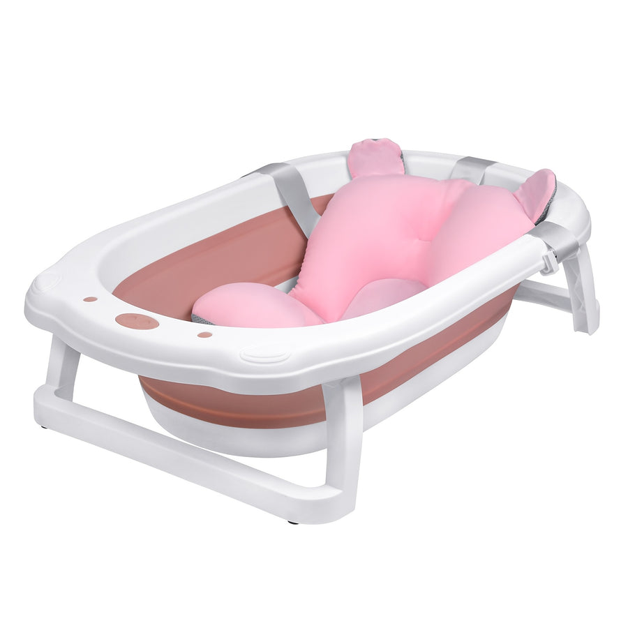 Baignoire pliable pour bébé avec coussin de bain — Monptitlou