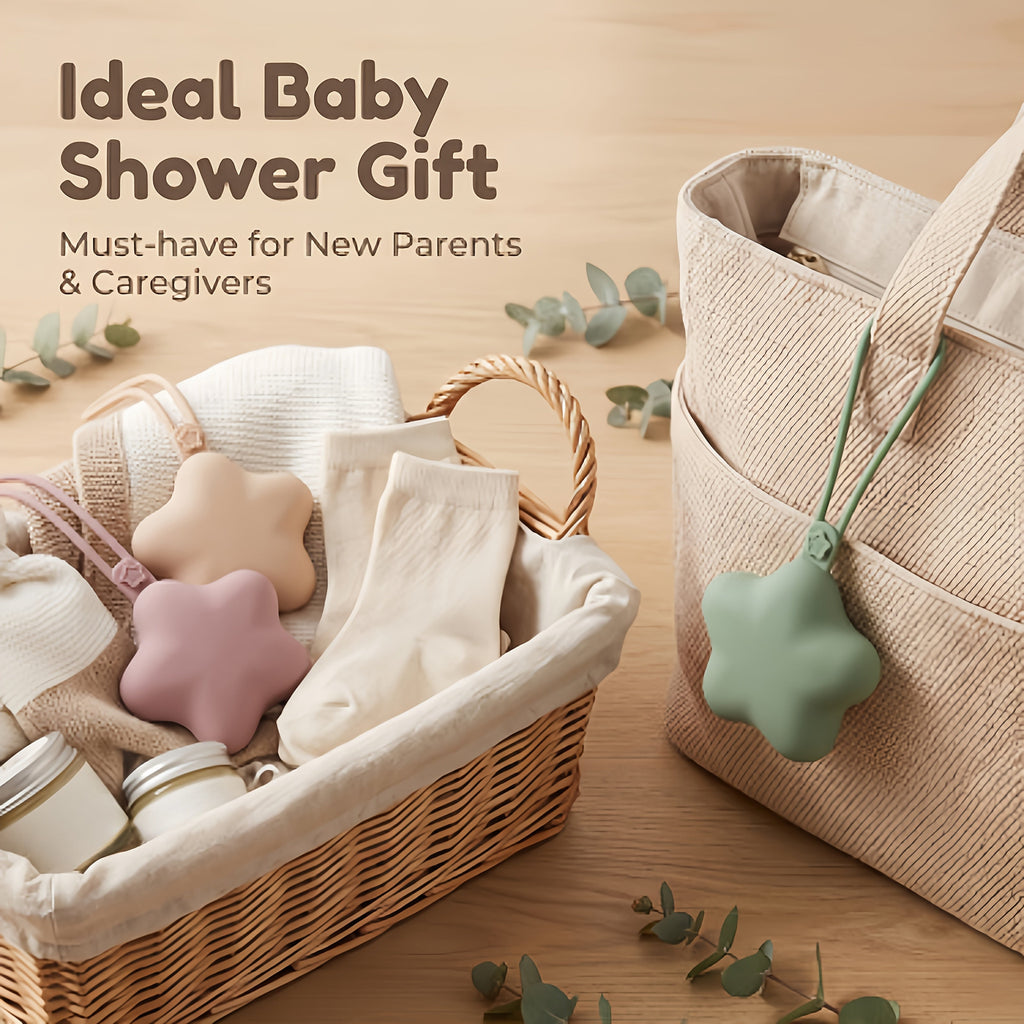 [Cadeau baby-shower] 1 pc Support de Tétine Bébé en Silicone en Forme — Monptitlou
