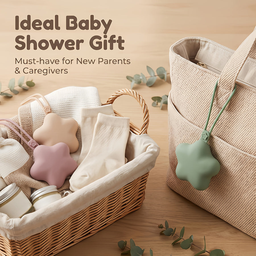 [Cadeau baby-shower] 1 pc Support de Tétine Bébé en Silicone en Forme — Monptitlou