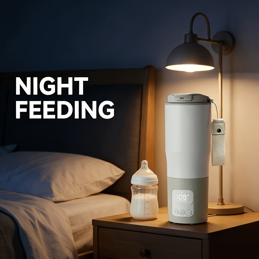 Gobelet chauffant USB avec affichage LED, multifonction, bouilloire — Monptitlou
