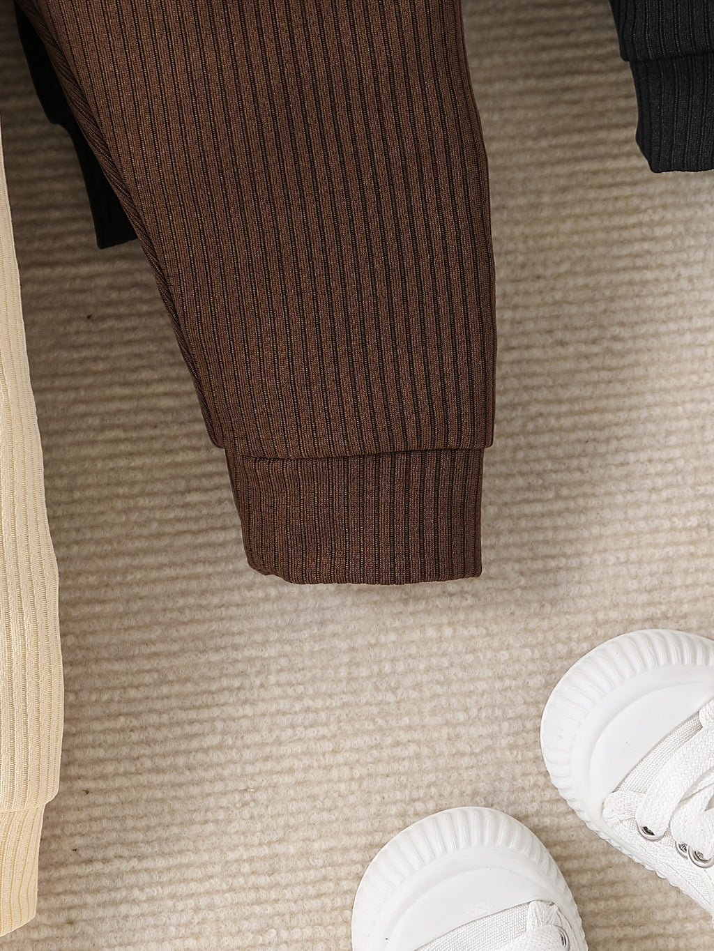 Ensemble 3 pièces d'automne-hiver pour garçons : pantalons longs — Monptitlou