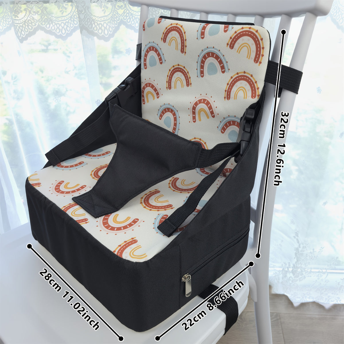 Coussin de Siège Rehausseur Réglable en Hauteur pour Enfants avec — Monptitlou Image
