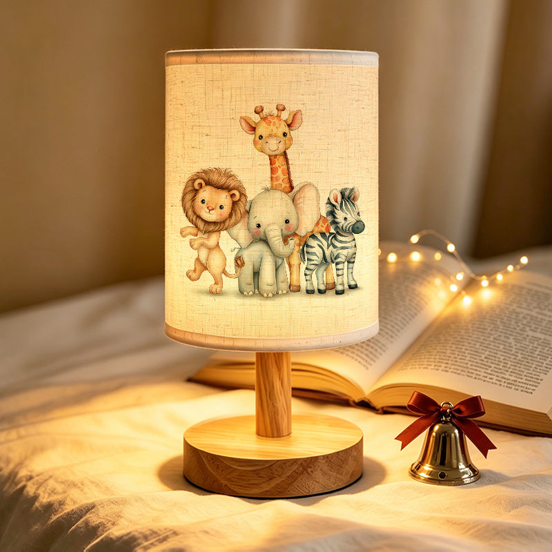 Veilleuse en tissu 1 pièce, lampe d'ambiance de chevet — Monptitlou