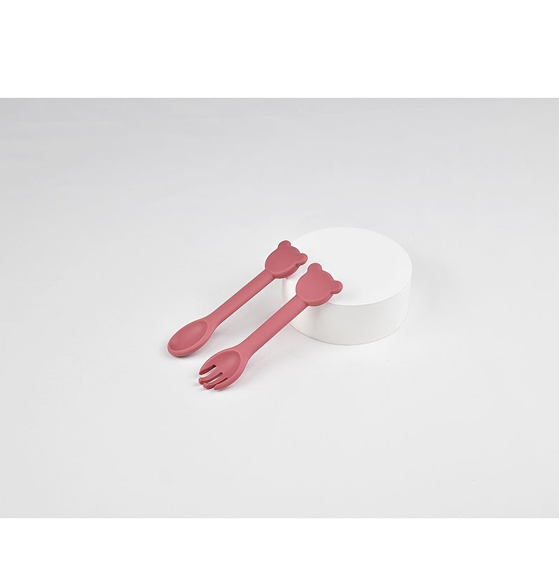 Ensemble de vaisselle pour tout-petits en silicone alimentaire — Monptitlou