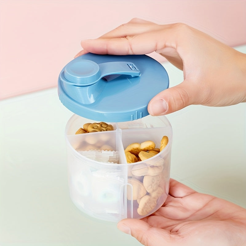 Distributeur de lait en poudre portable à 4 compartiments pour jeunes — Monptitlou