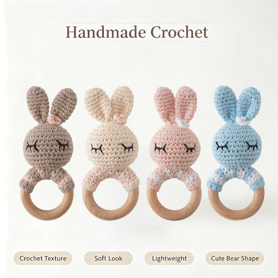 Cadeau de baby shower tissé à la main, Apaisette — Monptitlou