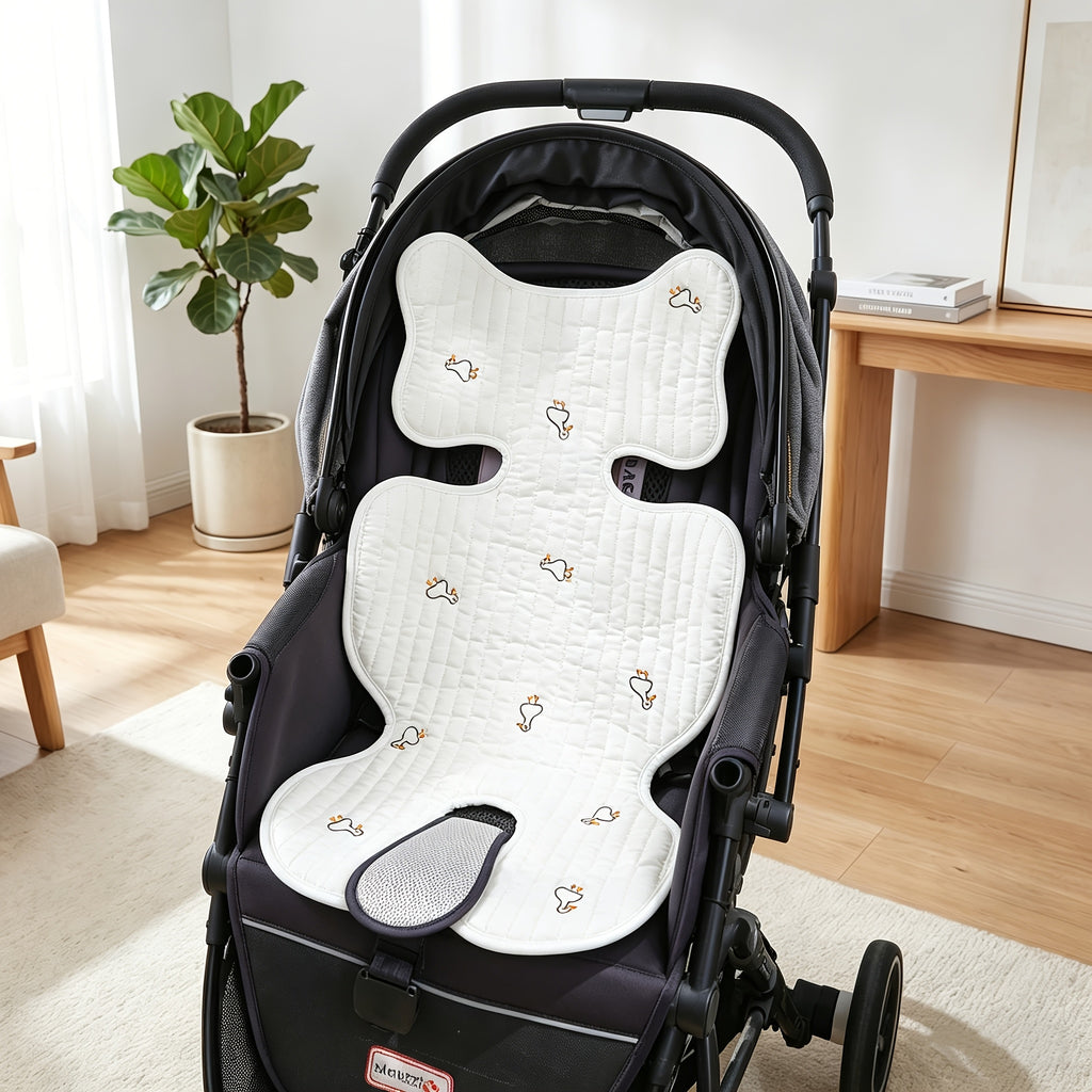 Coussin de poussette bébé, doublure matelassée douce avec motifs de — Monptitlou