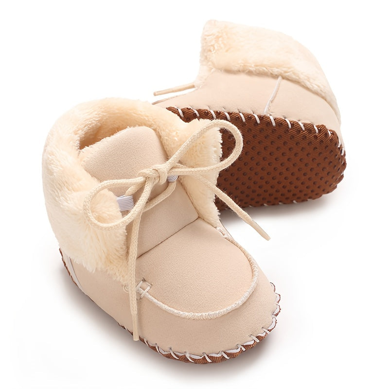 Bottes d'hiver douillettes et chaudes pour bébés garçons et filles — Monptitlou