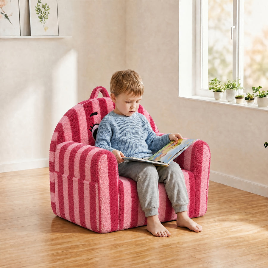 Canapé Enfant, Canapé Pliable pour Enfants avec Design Adorable et