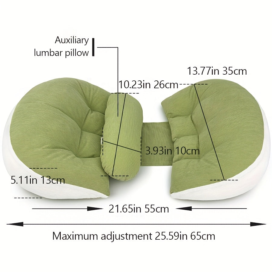 Coussin de Maternité Ergonomique pour Dormeurs sur le Côté — Monptitlou