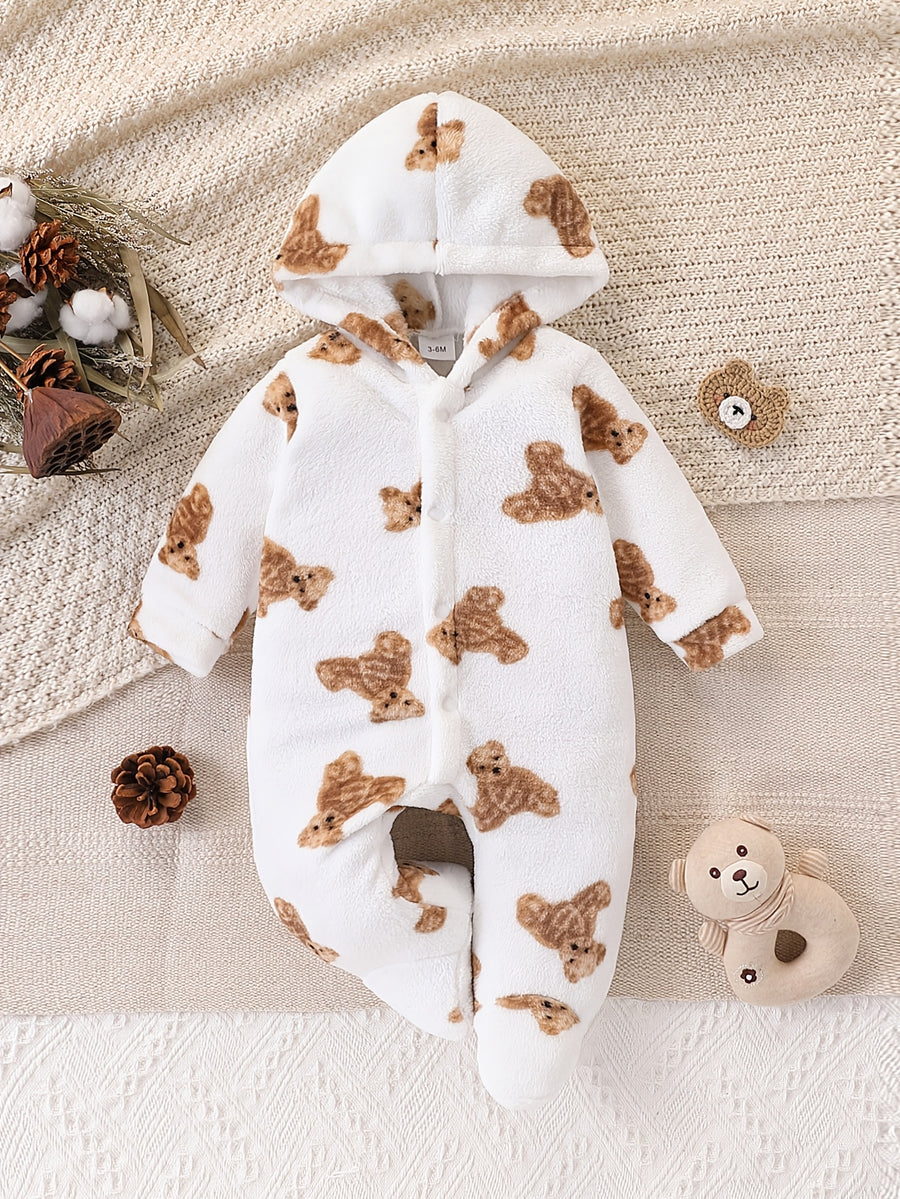 Barboteuse bébé, automne-hiver, garçon et fille — Monptitlou