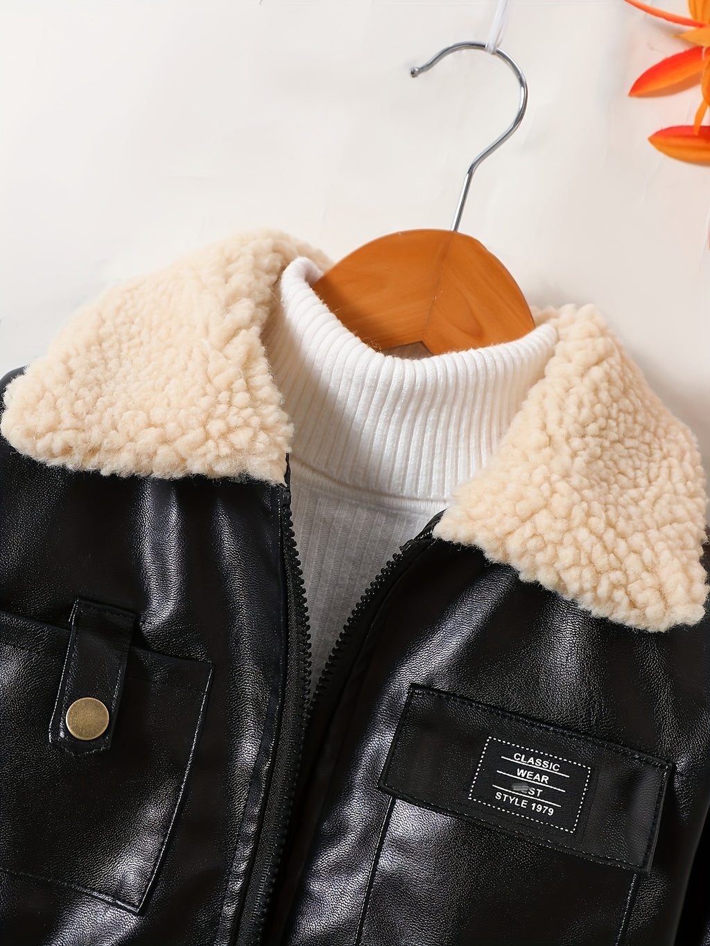 Veste doublée polaire pour garçons automne hiver épaisse tendance 2025 — Monptitlou