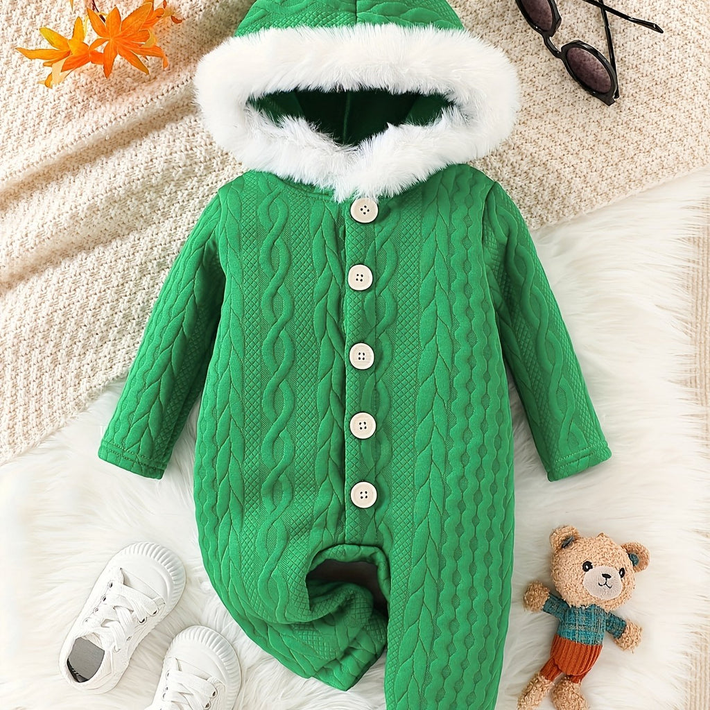 Combinaison pour bébés filles, style décontracté automne-hiver — Monptitlou