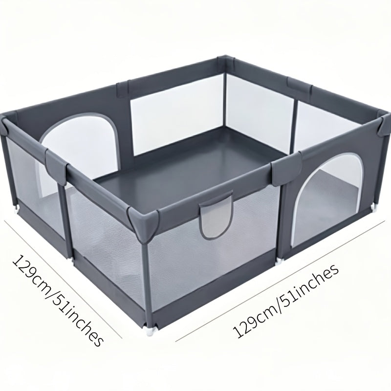 Grand parc de jeu pour bébé - centre d'activités solide et sûr avec — Monptitlou