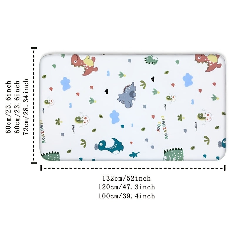 Bébé Pure Respirant Doux Absorption d'Humidité Imprimé Dessin Animé Lit — Monptitlou