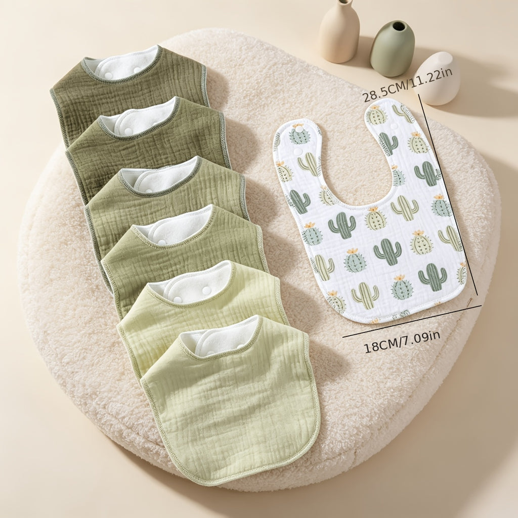 Bavoirs en pur coton pour enfants — Monptitlou