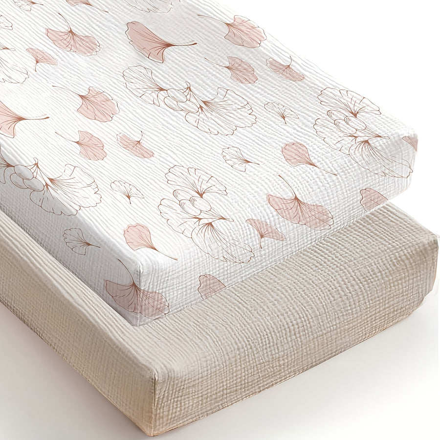Housses de table à langer en pur coton pour jeunes enfants — Monptitlou