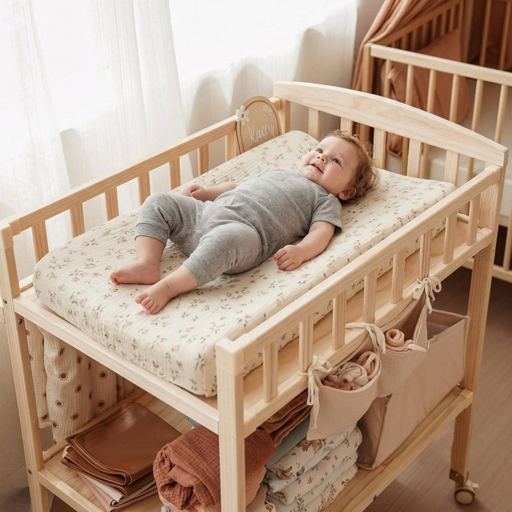 Housses de tapis de change pour bébé — Monptitlou
