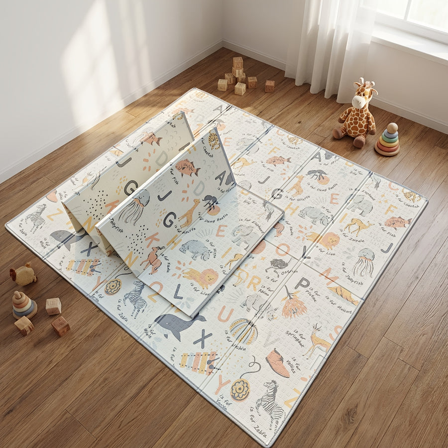 Tapis XPE Spacieux 200.66x180.34 cm Double Face Quick-Store — Monptitlou