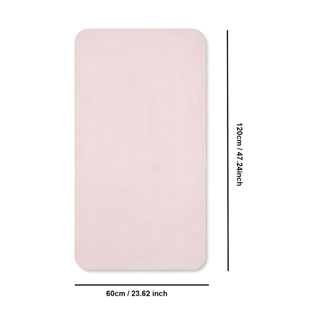 Draps de berceau en mousseline Étoile endormie — Monptitlou