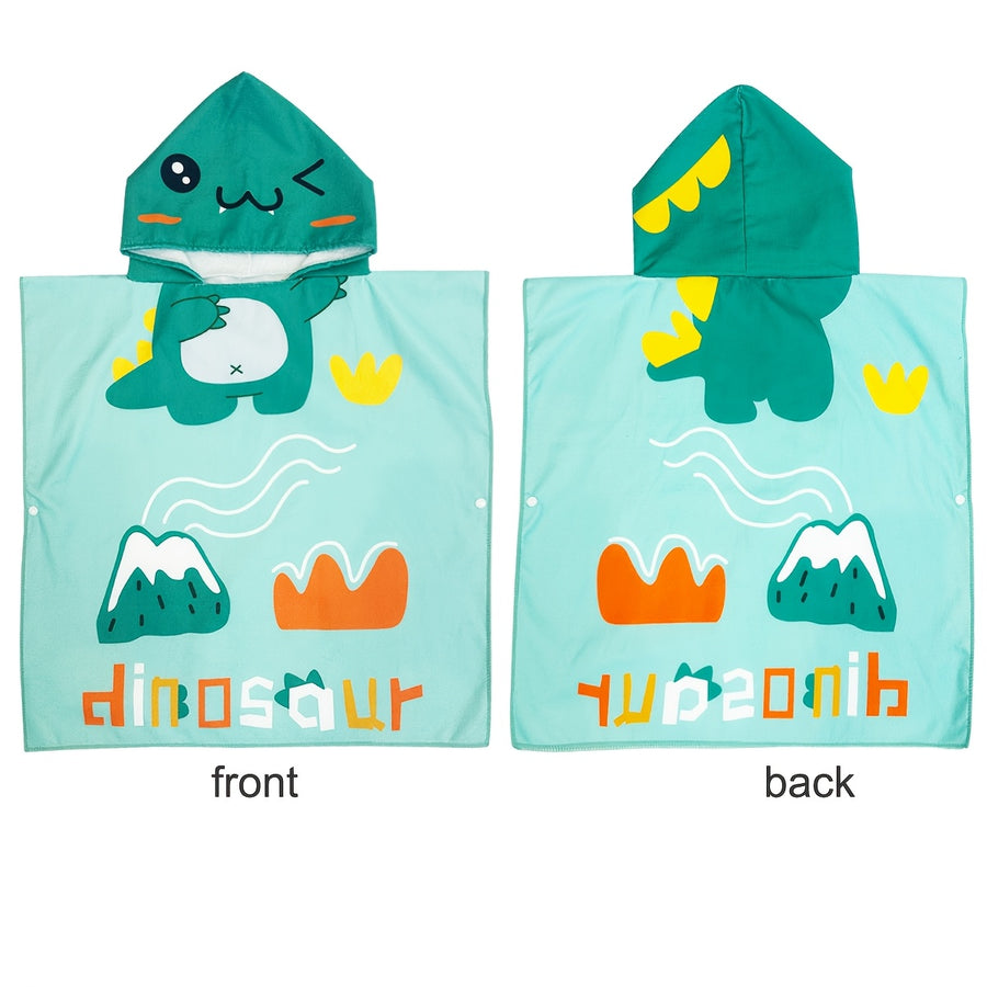Serviette de bain enfant, motif dessin animé — Monptitlou