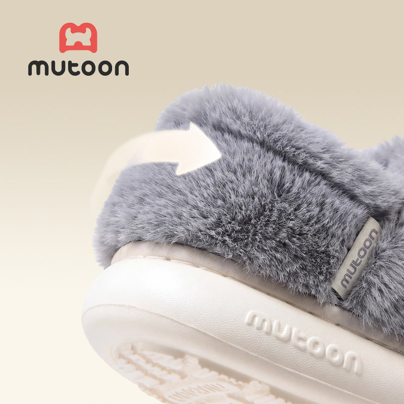 Chaussons en peluche dessin animé pour filles Mutoon — Monptitlou