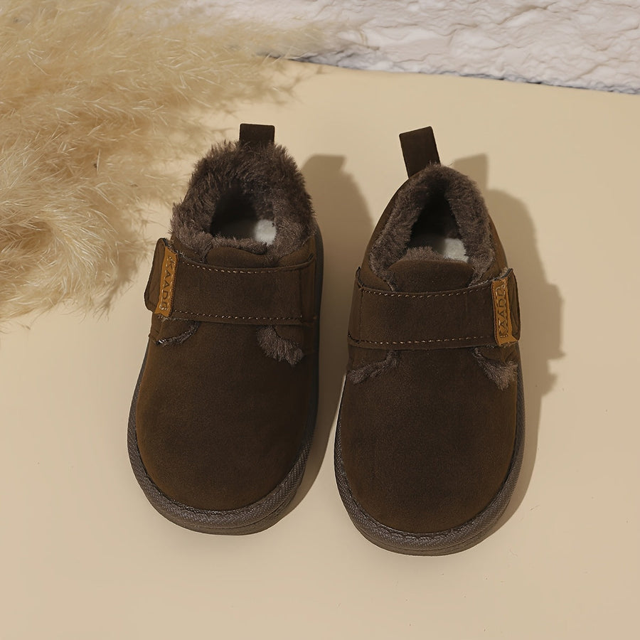 Chaussures Antidérapantes en Molleton pour Tout-Petits — Monptitlou