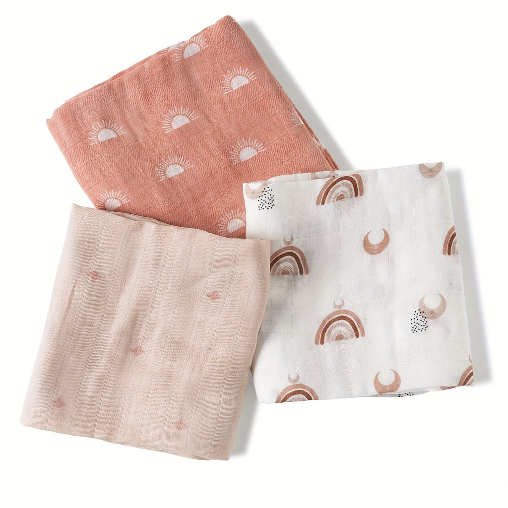 Bavoirs, mouchoirs pour bébé, serviettes pour le visage de bébé — Monptitlou