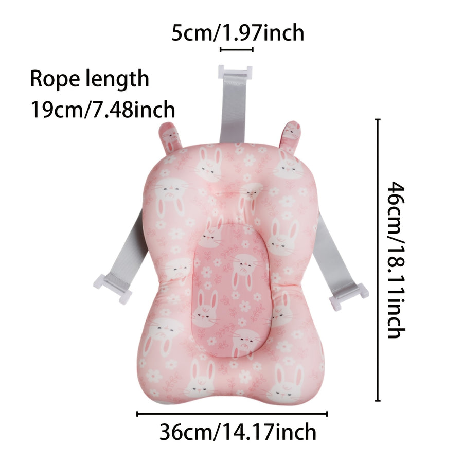 1 Coussin de Bain Confortable pour Nouveau-né avec Support Lombaire et — Monptitlou