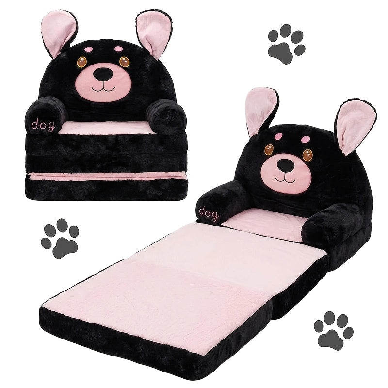 Canapé enfant pliable 2 en 1 convertible en lit — Monptitlou