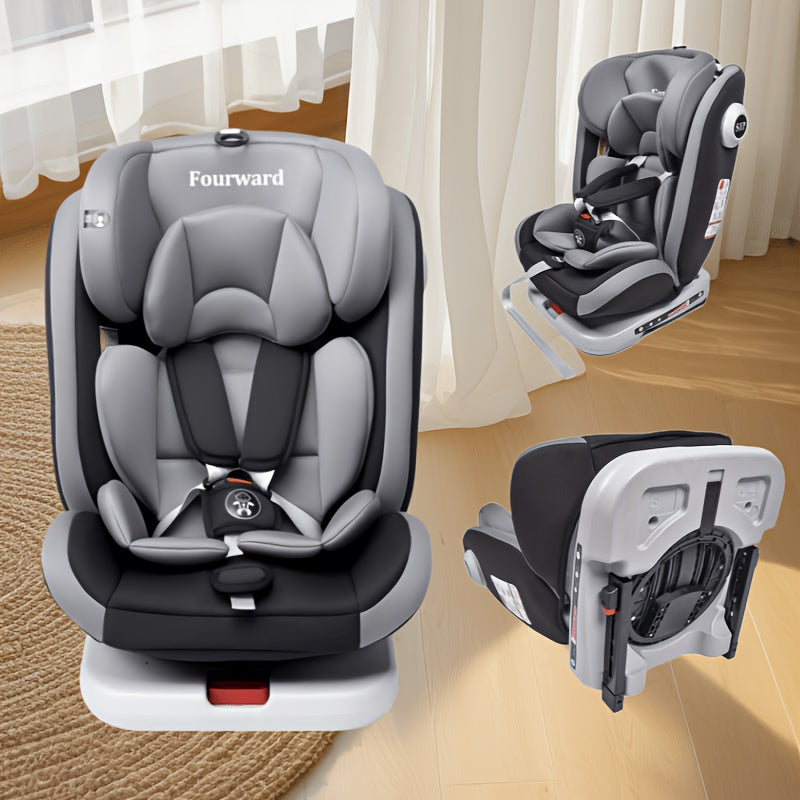 Siège auto bébé ISOFIX, siège enfant rotatif à 360° (9-36 kg / 0-12 — Monptitlou