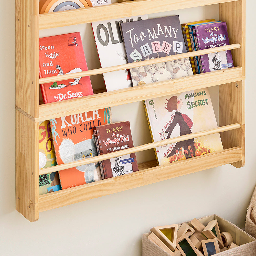 1 étagère pour enfants, étagère pour enfants, étagère à jouets — Monptitlou