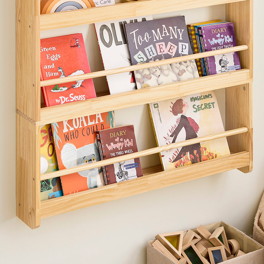 1 étagère pour enfants, étagère pour enfants, étagère à jouets — Monptitlou