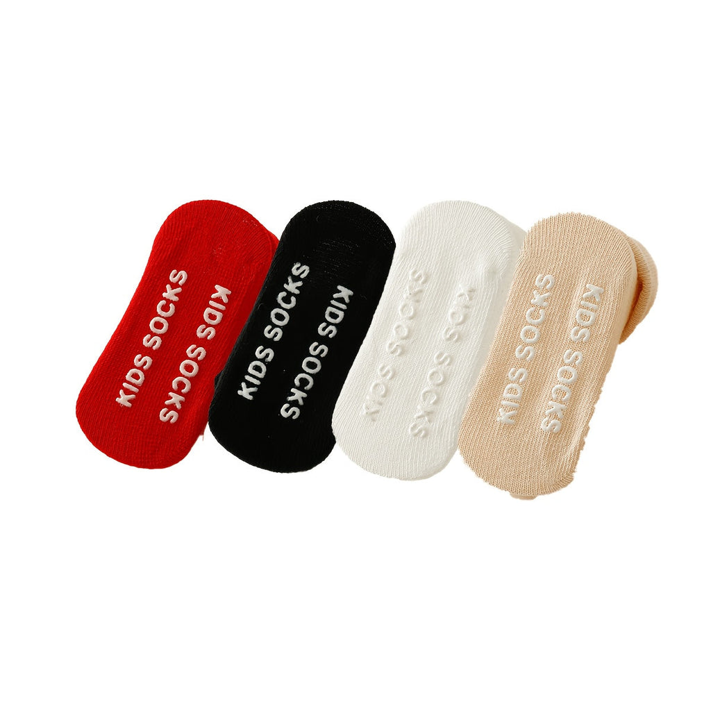 Paires de chaussettes bébé adorables 3D en couleurs polyvalentes noir — Monptitlou