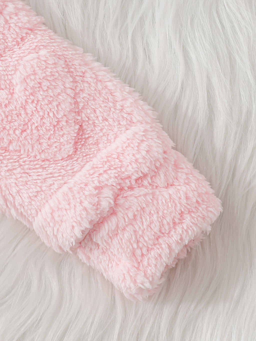 Manteau d'hiver décontracté, chaud et mignon pour nouveau-née fille — Monptitlou
