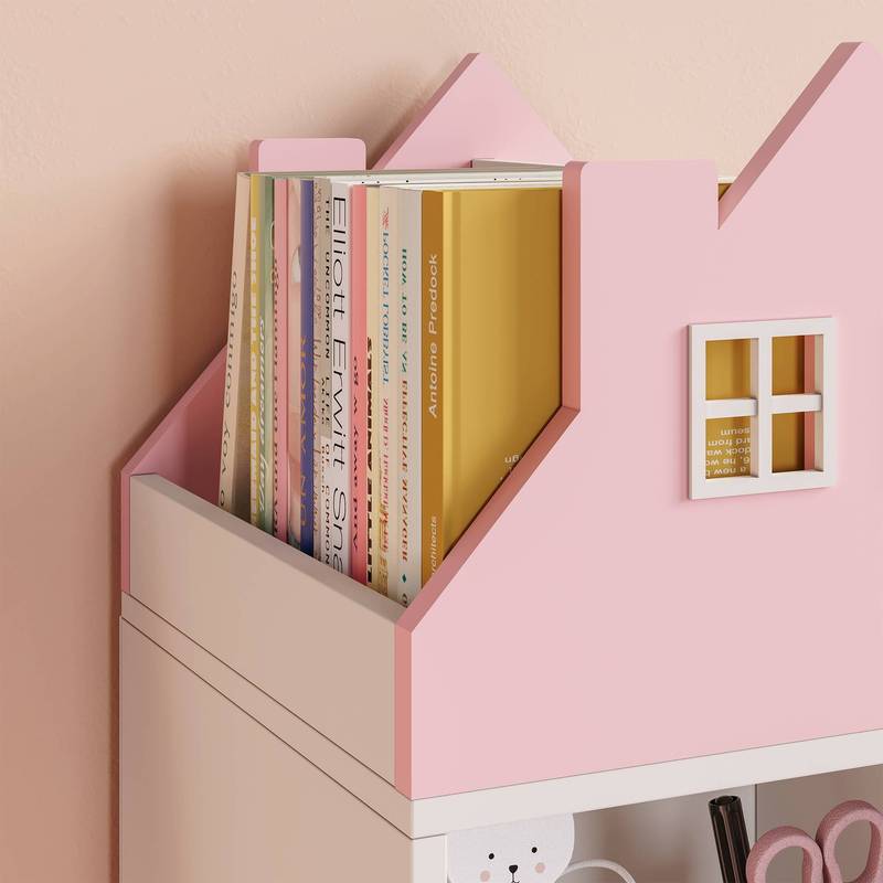 Banc Vipsali pour Enfants avec Étagère au Design Maison