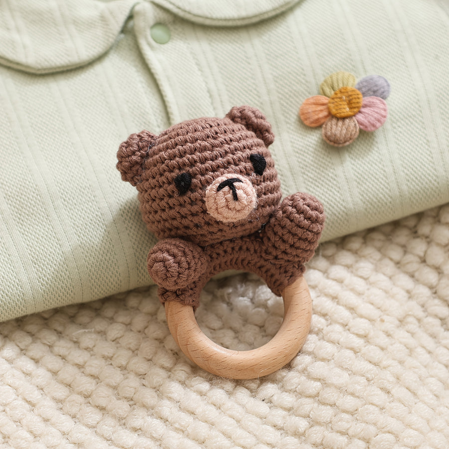 Jouet de réconfort pour enfant crocheté à la main — Monptitlou