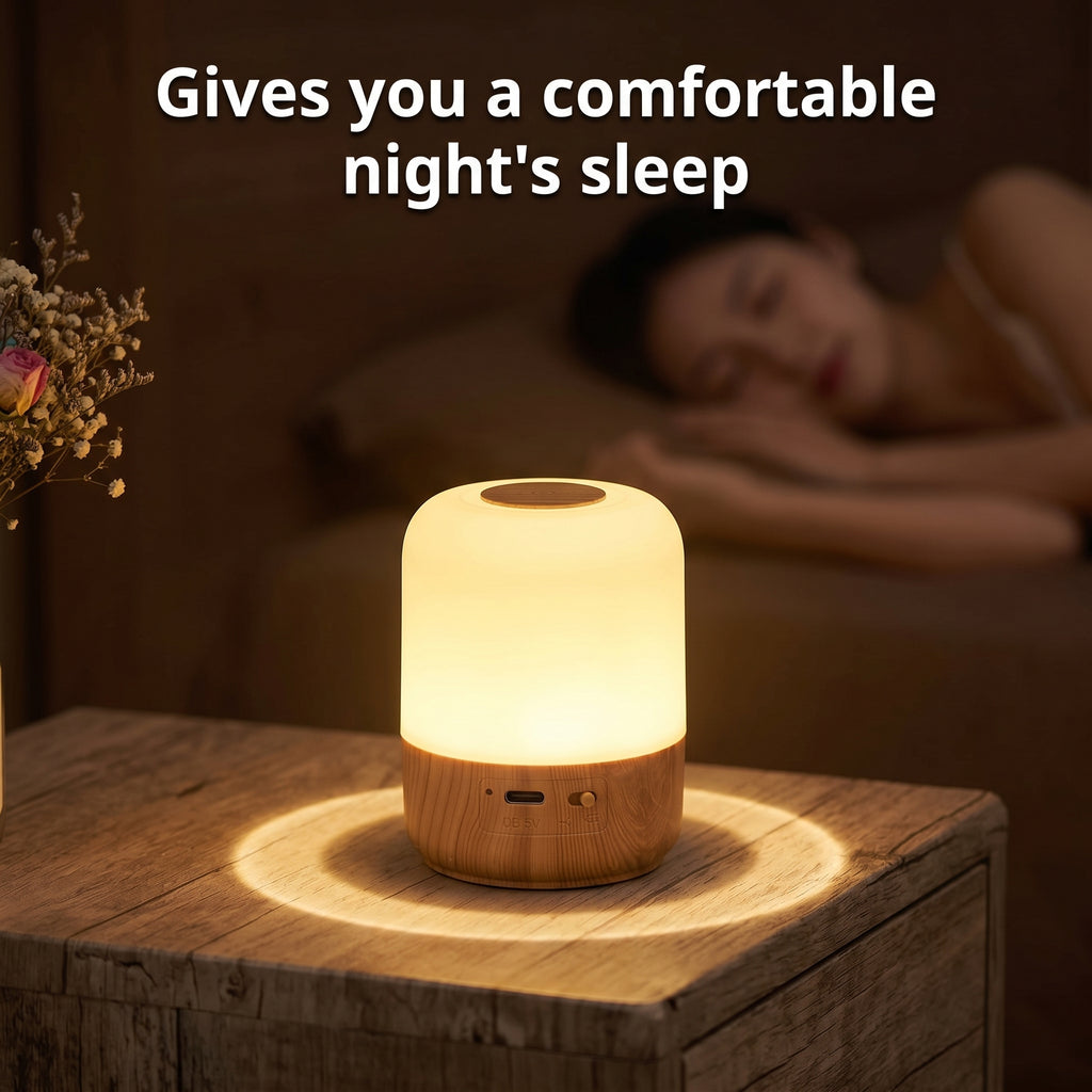 Veilleuse LED Intelligente à Commande Tactile — Monptitlou
